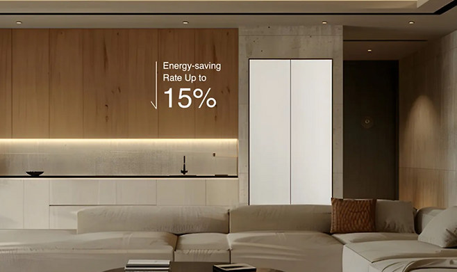 마이디어는 AI 에코마스터 시스템을 적용해 냉장고 제상과 제빙 주기를 조정한다. (사진=마이디어)