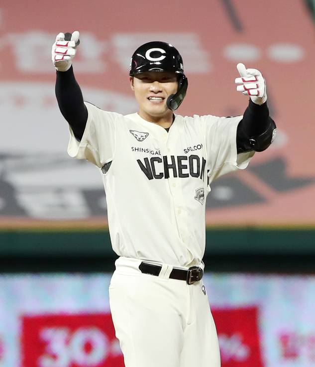 지난달 중순 1군에 첫 콜업된 이후 이숭용 SSG 감독의 눈도장을 찍은 류효승. SSG 제공