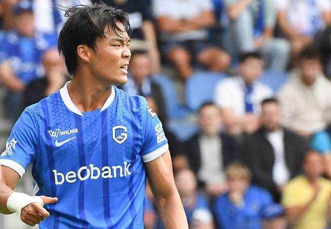 벨기에 헹크 오현규. [AFP=연합뉴스]