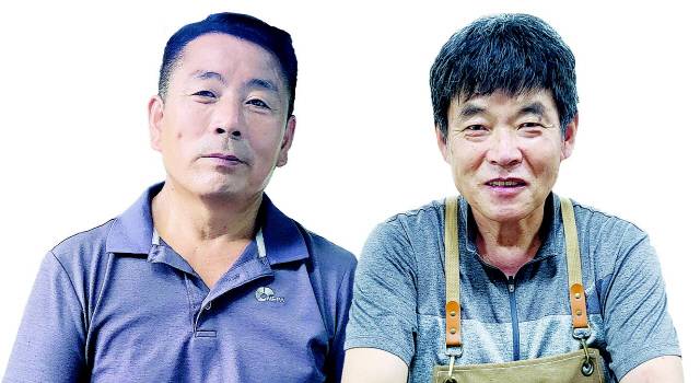 ▲ 김석포 사북면이장협의회장, 춘천 서면에서 도자기 공방을 운영하고 있는 박영진씨