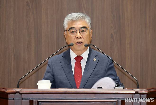 유성재 의원 5분 발언.