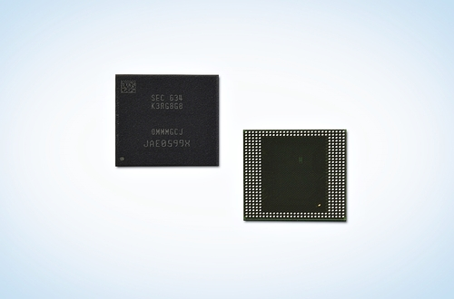삼성전자 ‘LPDDR4 모바일 D램’ [연합뉴스]