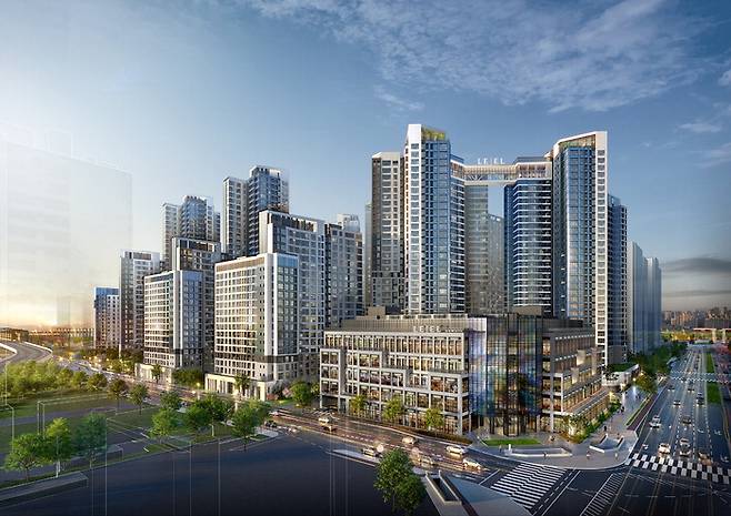 서울 송파구 잠실 르엘 투시도. 롯데건설