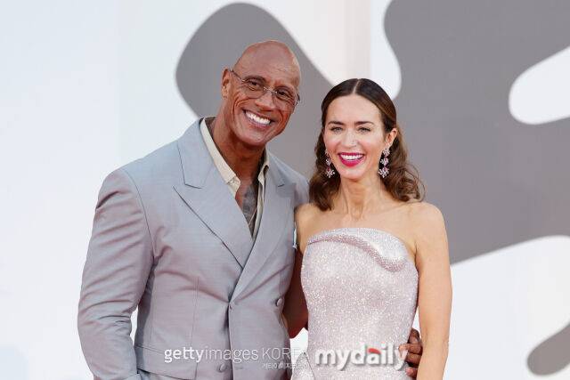 드웨인 존슨, 에밀리 블런트./게티이미지뱅크