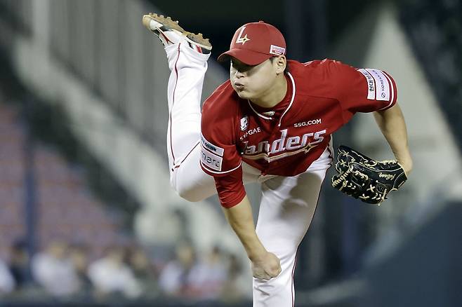 SSG 조병현. 뉴시스