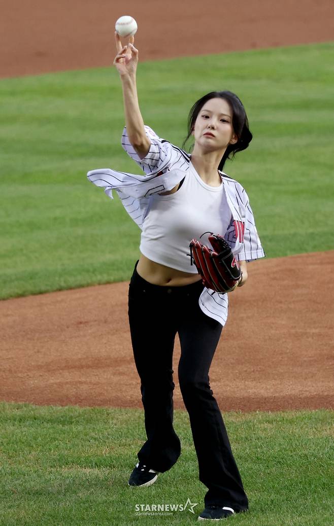 [영상] 최유진 '완벽한 릴리즈 포인트'