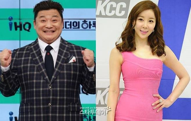 윤정수, 원자현. 사진|스타투데이DB