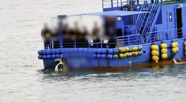 인천해양경찰서는 올해 1~6월 인천항으로부터 1~2km 떨어진 해역에서 불법 해양장례를 한 업체 3곳을 적발했다. 해당 업체들이 이 기간에 진행한 해양장은 1천800여 건에 달한다. /인천해양경찰서 제공