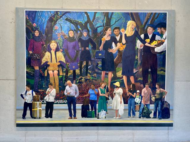 서상익, 거대한 일상, Oil on canvas, 259.1x193.9cm, 2025.