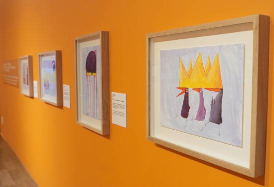 마산 3·15 의거를 소재로 한 신작들. 백지영기자