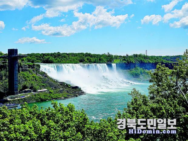 미국지역서 본 나이아가라.