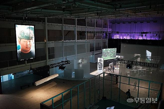 ACC 특별전시 '봄의 선언'이 열리는 복합전시1관 전경