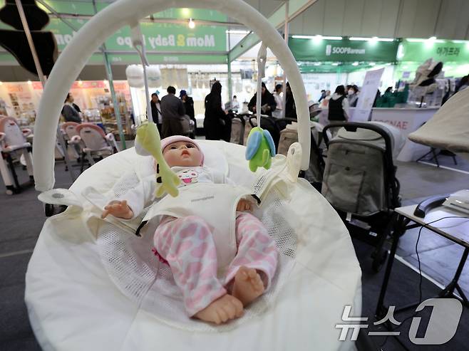 경기 고양시 서구 킨텍스에서 열린 '제49회 맘앤베이비엑스포'. ⓒ News1 황기선 기자