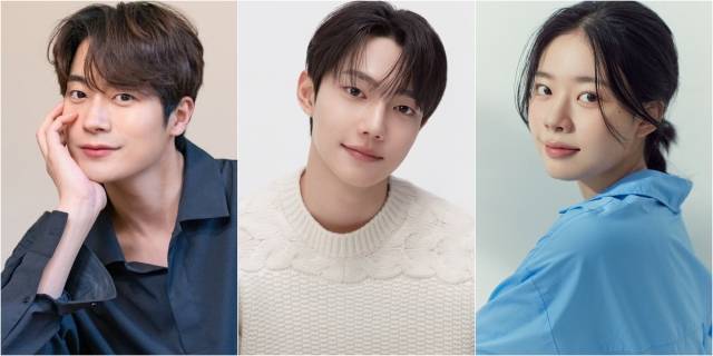 배우 차서원 조준영 이재인(왼쪽부터)이 2026년 첫 방송 예정인 tvN 새 드라마 '스프링 피버'에 합류했다. /각 소속사