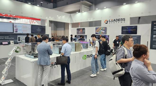 리더스시스템즈 산업AI EXPO 현장