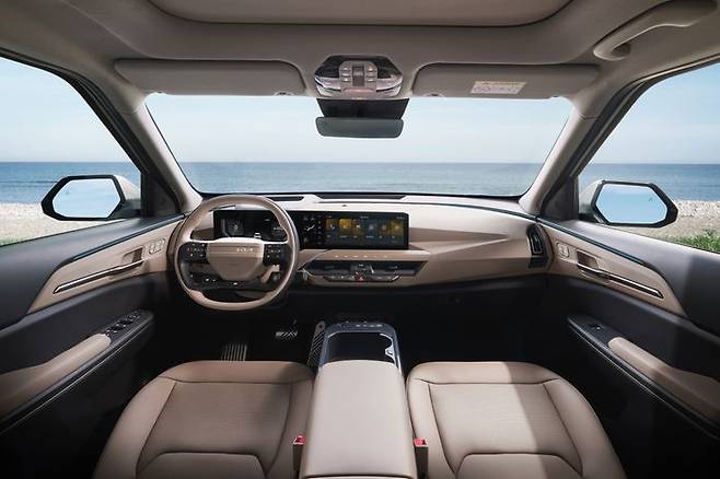 더 기아 EV5 내부. ⓒ기아