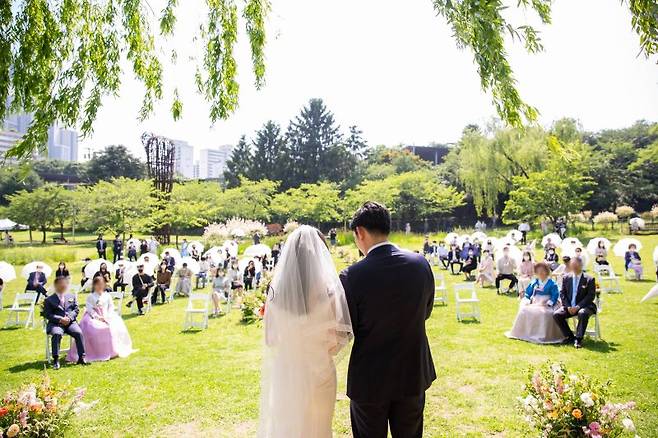결혼식 자료사진.뉴시스