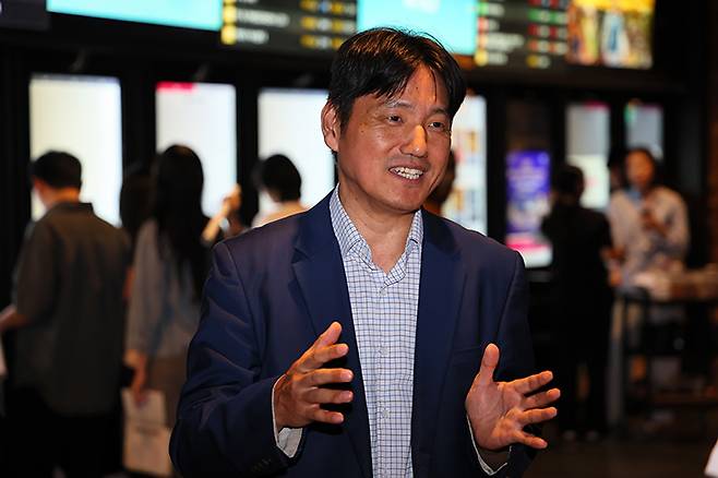 황재현 CGV 전략지원담당은&nbsp;"영화를 보러 온 사람들이 소비쿠폰으로 식사나 커피를 즐기고 물건을 사니, 영화관뿐만 아니라 지역 상권 활성화에도 '마중물 역할'을 톡톡히 하고 있다"고 설명했다.(사진=문화체육관광부 국민소통실 윤종규, 무단 전재-재배포 금지)