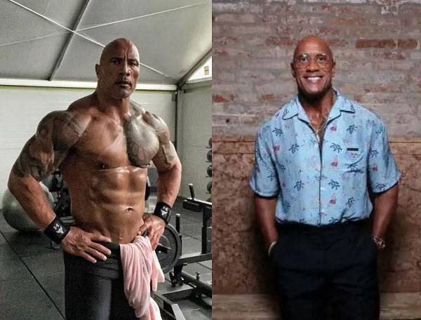 프로레슬러 출신 배우 드웨인 존슨(53)이 눈에 띄게 홀쭉해진 근황을 보여 팬들의 걱정을 샀다./사진=페이지식스