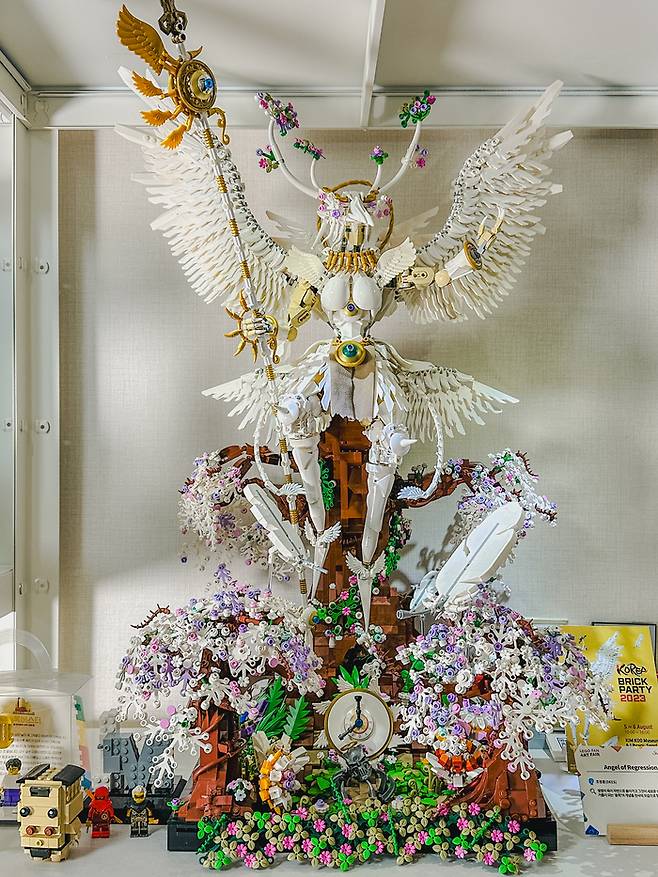 조영훈 작가의 작품 Angel of Regression / 사진=권효정 여행+ 기자