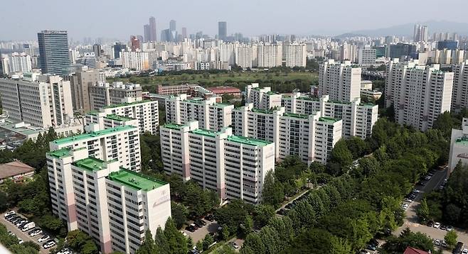 서울 양천구 목동신시가지아파트 6단지 전경. 매경DB