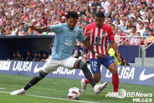 자이우송은 지난 시즌 셀타 비고에서 뛰었다. 사진=ⓒAFPBBNews = News1