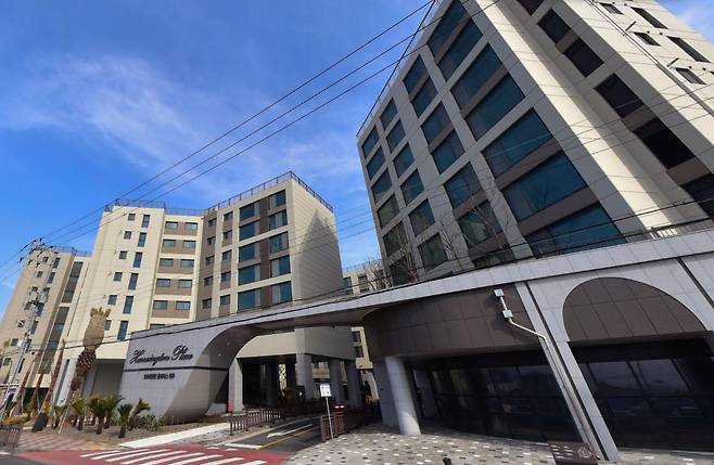 제주시 애월읍 하귀리에 위치한 ‘제주효성해링턴플레이스’ [네이버 거리뷰]