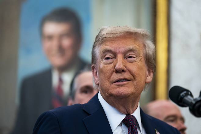 도널드 트럼프 미국 대통령 [UPI]