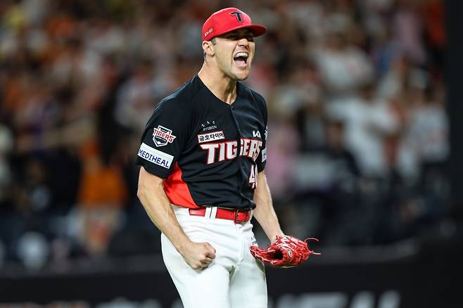 KIA 타이거즈 에이스 제임스 네일. /사진=KIA 타이거즈 제공