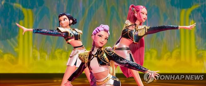 넷플릭스 애니메이션 영화 '케이팝 데몬 헌터스' 속 한 장면 [넷플릭스 제공. 재판매 및 DB 금지]