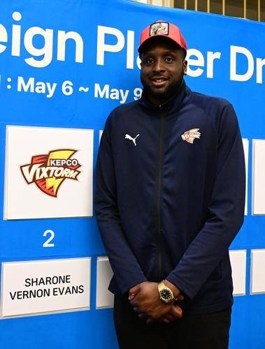 한국전력의 지명을 받은 외국인 선수 베논 [한국배구연맹 제공. 재판매 및 DB 금지]