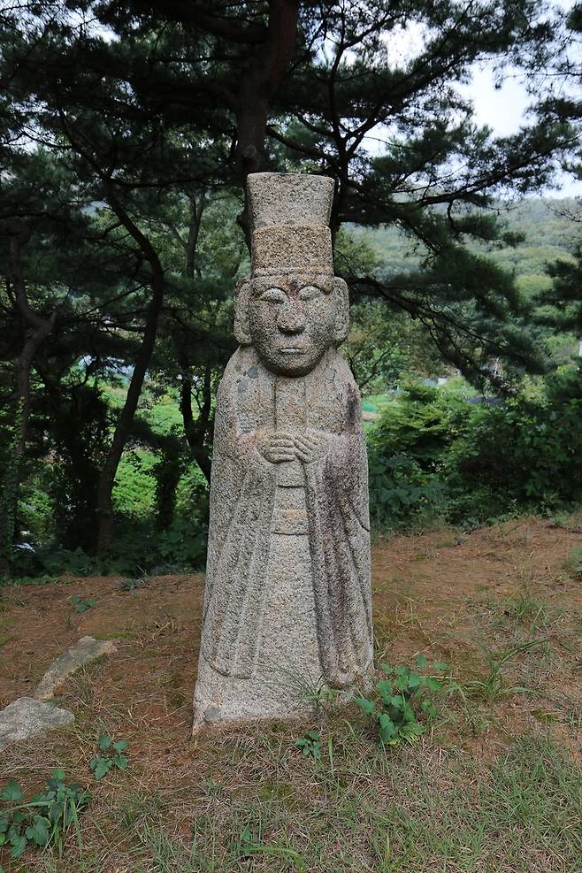 구리 명빈묘 문석인 [국가유산청 궁능유적본부 제공. 재판매 및 DB 금지]