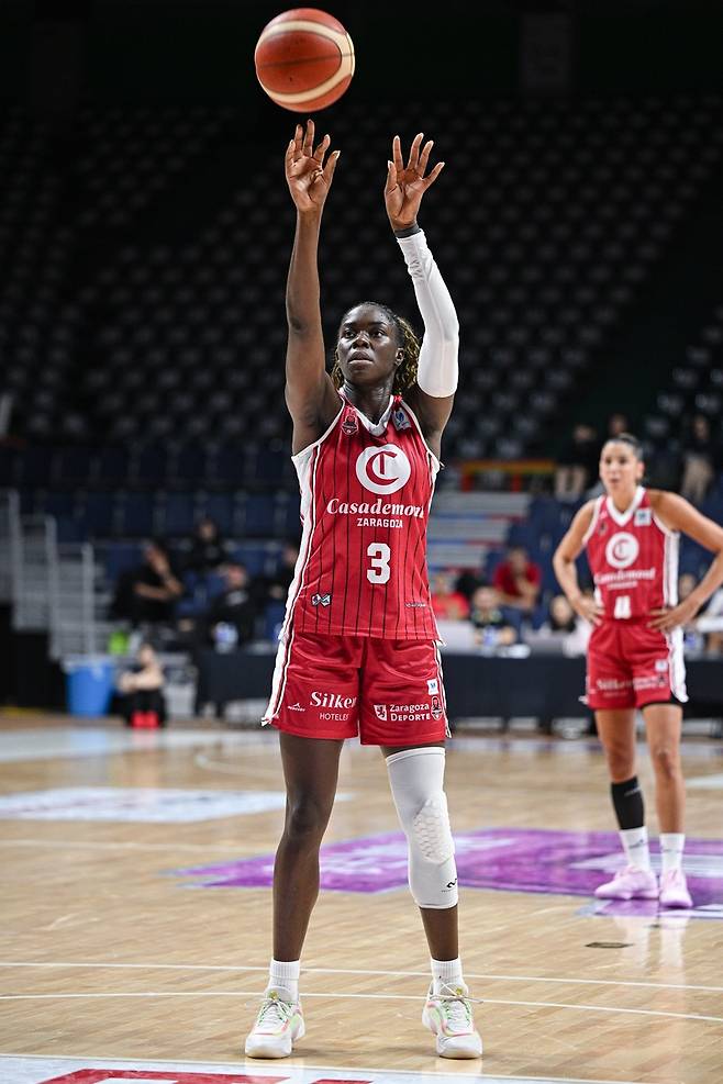 카사데몬트 사라고사의 오르넬라 방콜레 [한국여자농구연맹 제공. 재판매 및 DB 금지]