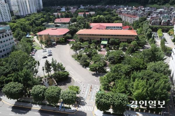 군포시 산본동에 위치한 서울시 기술교육원 남부캠퍼스. /군포시 제공