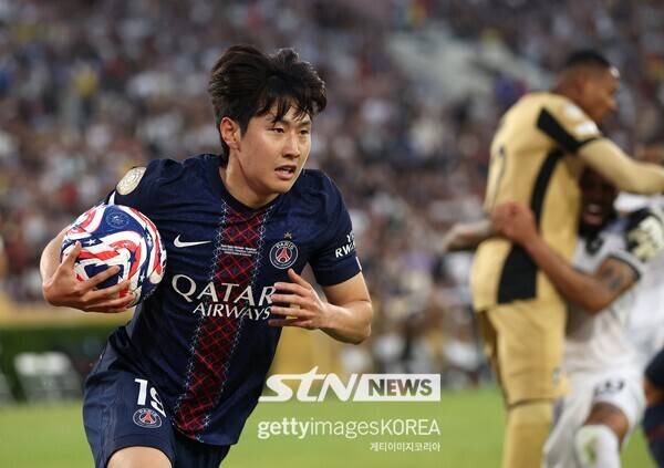 프랑스 리그앙 파리 생제르맹(PSG) 이강인. /사진=게티이미지코리아