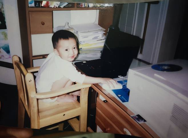 임 대표는 아주 어릴 적부터 컴퓨터를 다뤘다. /임은성 대표 제공