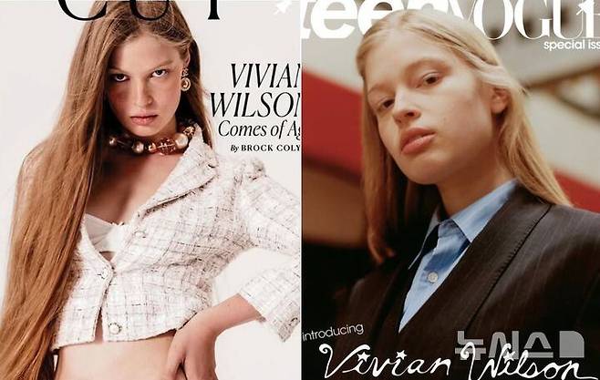 일론 머스크 테슬라 최고경영자(CEO)의 트랜스젠더 딸 비비안 윌슨. /SNS 캡처