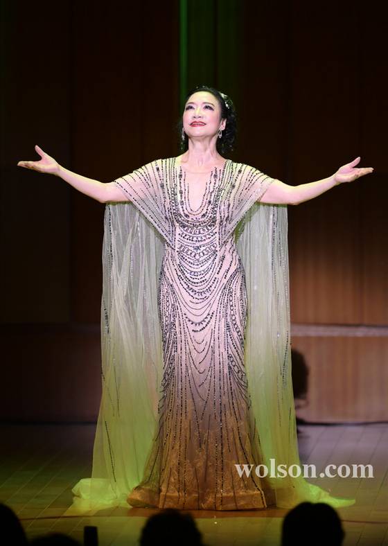 재일교포 소프라노 전월선이 지난 2024년 데뷔 40주년을 맞아 기념 공연을 열었다. 사진 전월선 제공