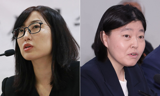 안미현 서울중앙지검 검사(왼쪽)와 임은정 서울동부지검장. (사진=연합뉴스)