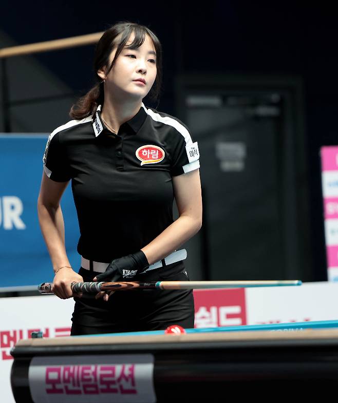 프로댱구 여자부 역대 승부치기 최다 득점을 기록한 하림 김상아. PBA