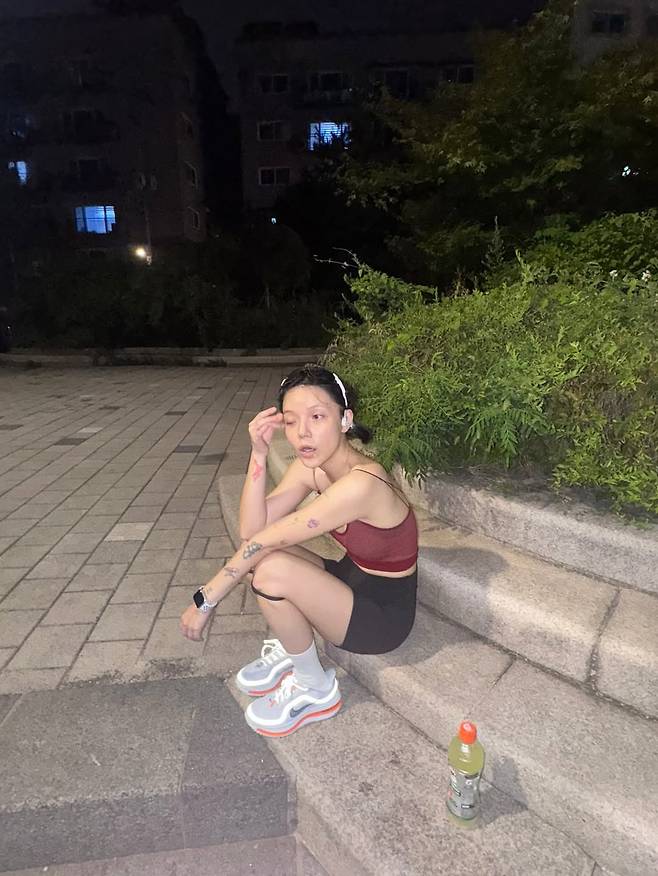 지민 인스타그램 캡처.