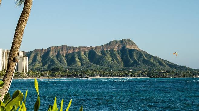 트레킹 명소로 알려진 다이아몬드헤드. 사진제공|팜투어