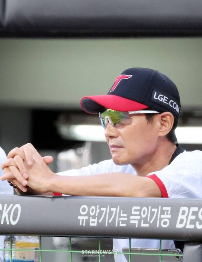 염경엽 감독. /사진=강영조 선임기자