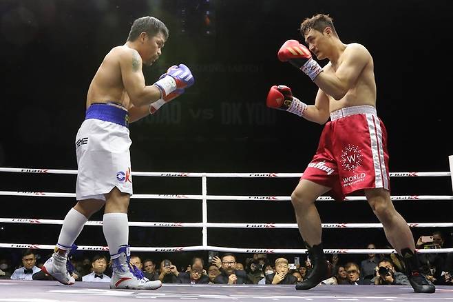파키아오 복싱 이벤트는 삼부토건 관련 기업을 띄우는 재료로 활용됐다. [사진 | 뉴시스]