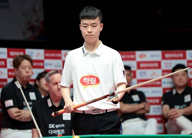 PBA 4차 투어 128강을 통과한 김영원 [PBA 제공. 재판매 및 DB 금지]