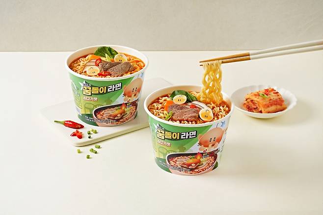 꿈돌이 라면 홍보물 [대전시 제공. 재판매 및 DB 금지]