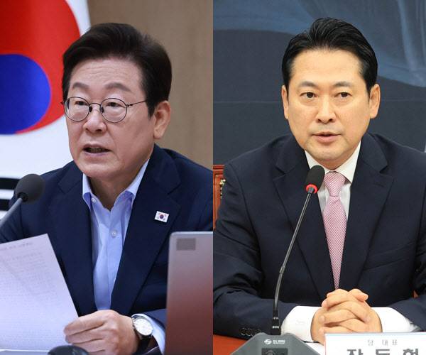 이재명 대통령(왼쪽)과 장동혁 국민의힘 대표(사진 = 연합뉴스, 이데일리DB)