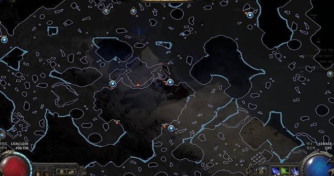 - 이동속도는 매우 느린데 맵은 너무나도 넓다&nbsp;