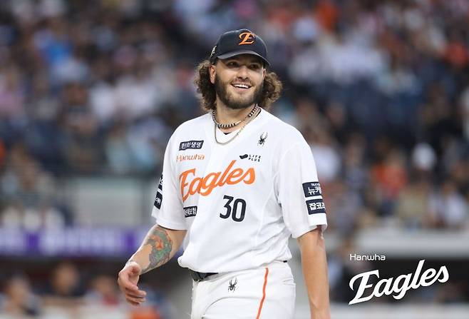 한화 폰세, 프로야구 한 시즌 최다 탈삼진 226개 신기 록 달성.한화이글스 제공