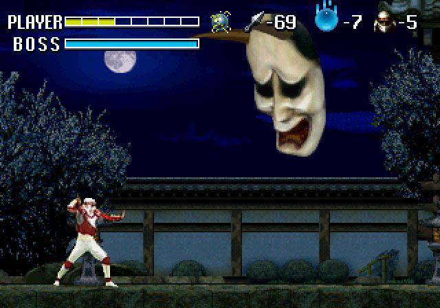 실사 그래픽으로 이슈였던 세가새턴 용 '시노비'